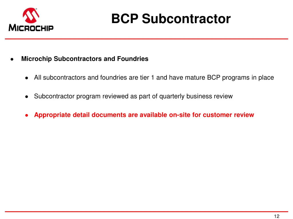 bcp subcontractor