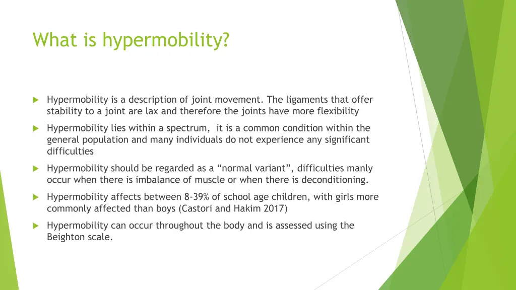 what is hypermobility