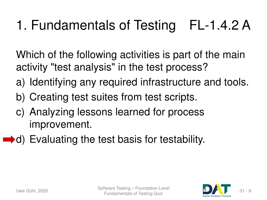 1 fundamentals of testing fl 1 4 2 a