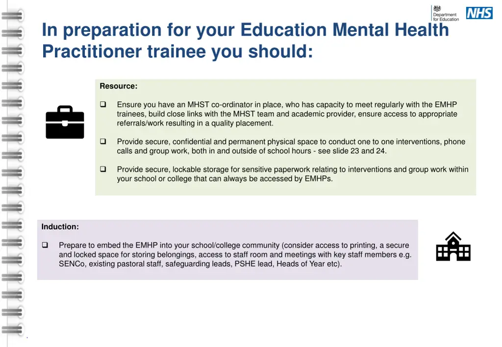 in preparation for your education mental health 1