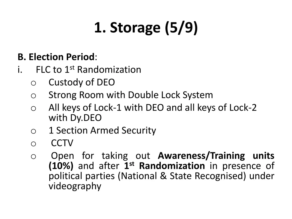 1 storage 5 9