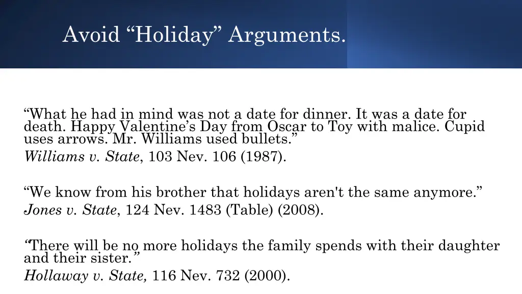 avoid holiday arguments