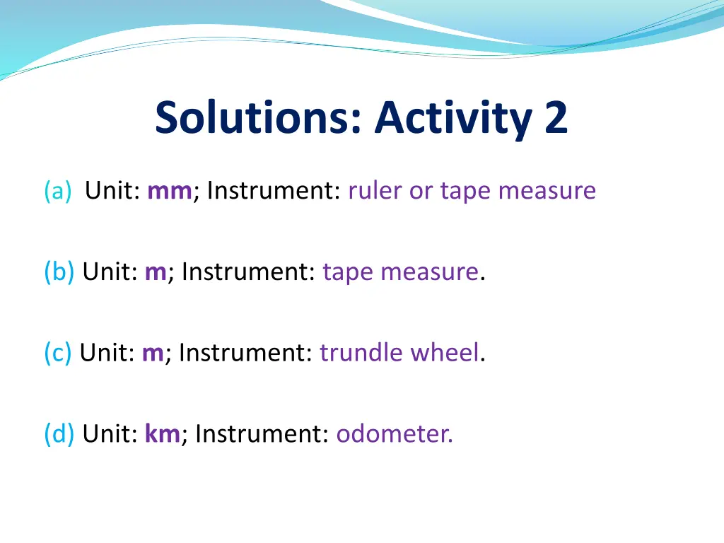 solutions activity 2