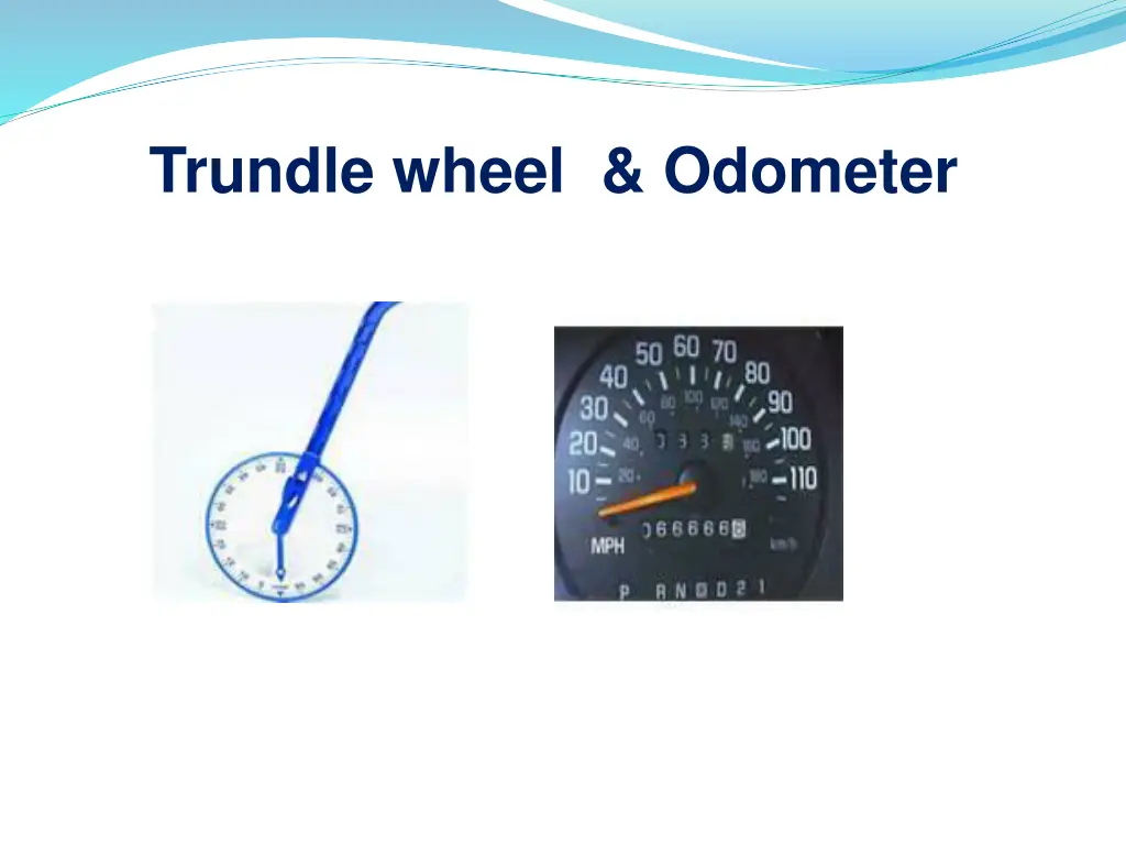 trundle wheel odometer