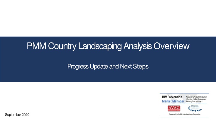 pmm country landscaping analysis overview