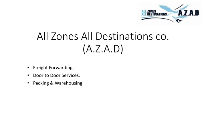 all zones all destinations co a z a d