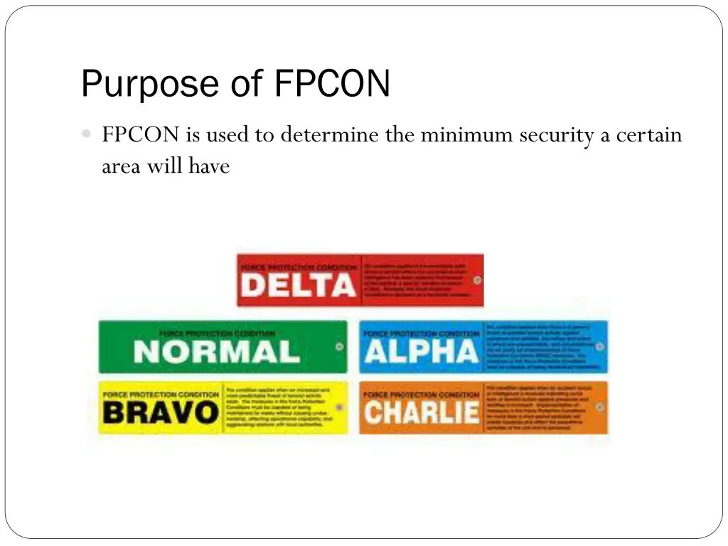 purpose of fpcon