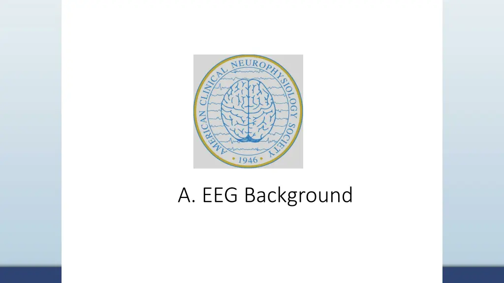 a eeg background