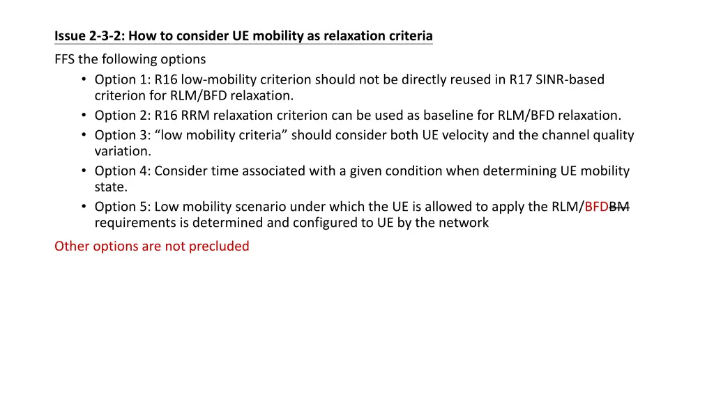 issue 2 3 2 how to consider ue mobility