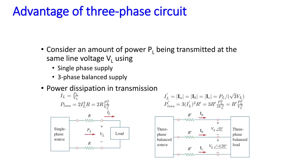 advantage of three advantage of three phase