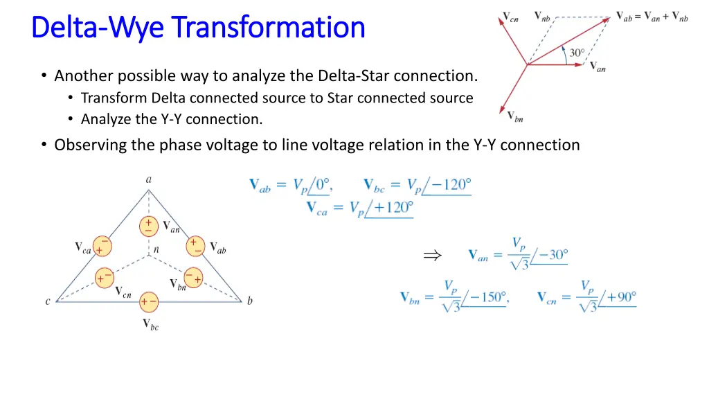 delta delta wye transformation wye transformation