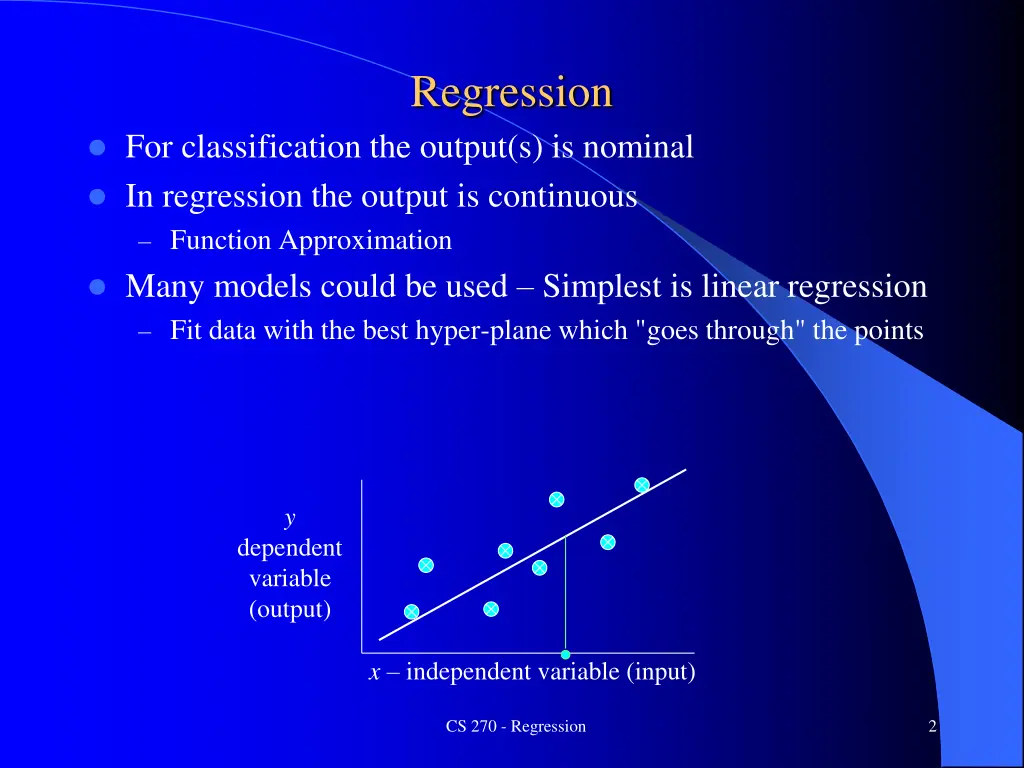 regression 1