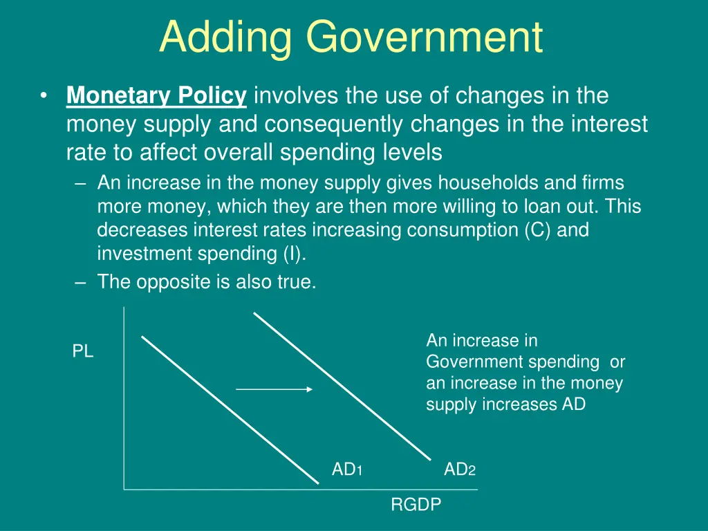 adding government