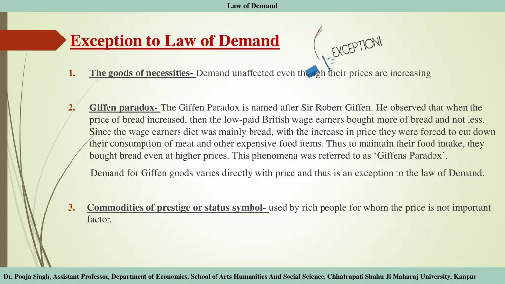 law of demand 5