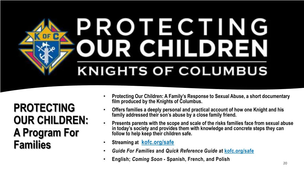 protecting our children a family s response