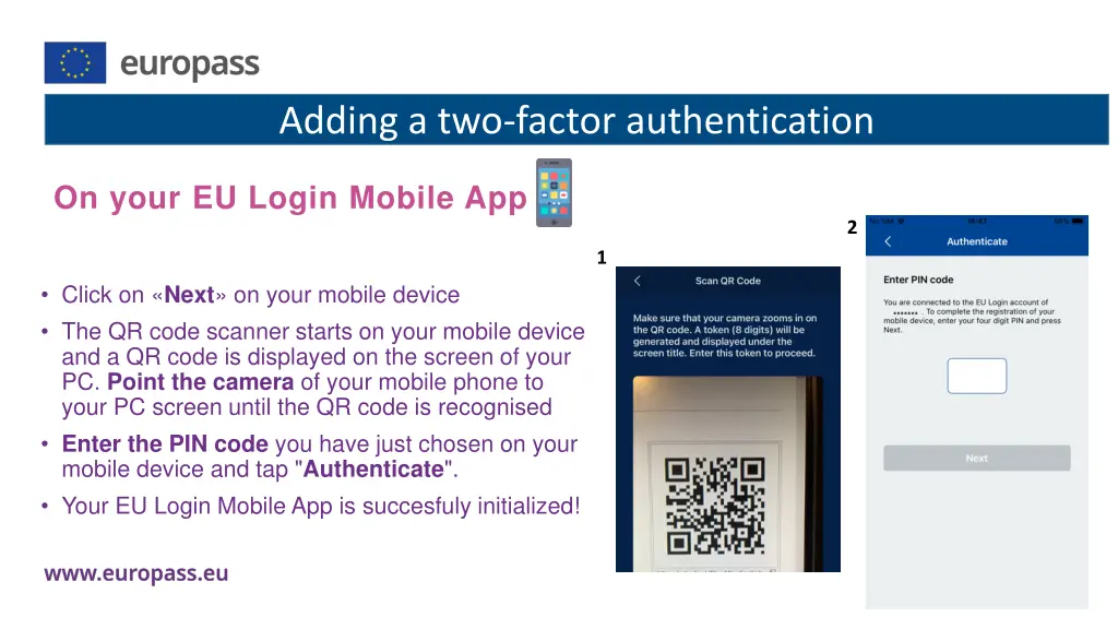 adding a two factor authentication 2