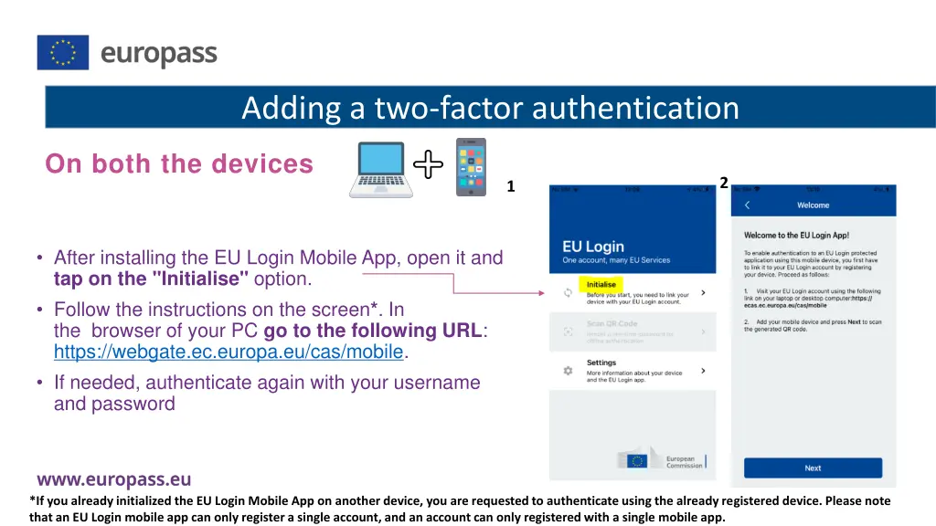 adding a two factor authentication