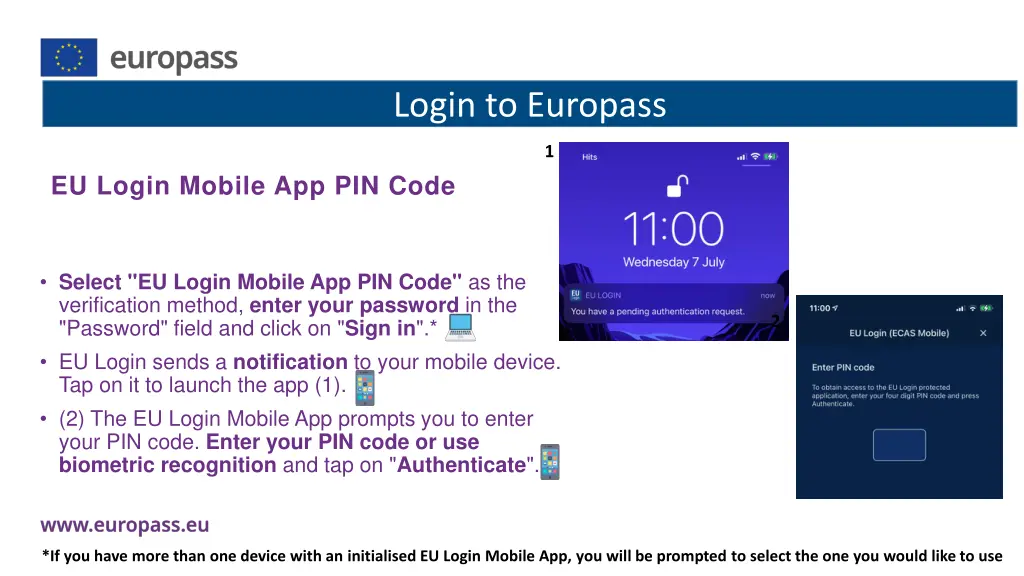 login to europass 1