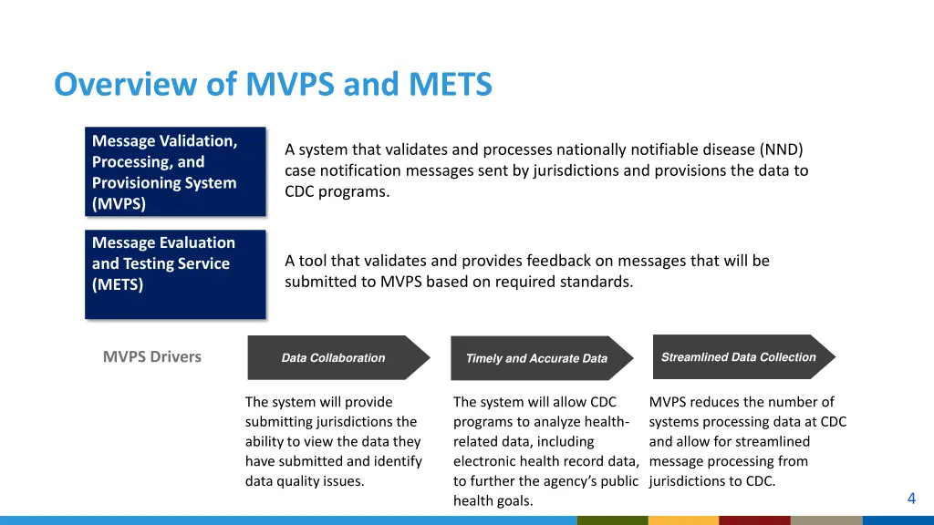 overview of mvps and mets