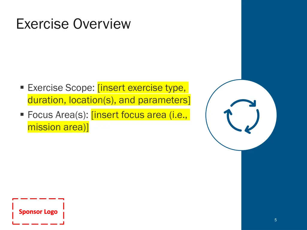 exercise overview