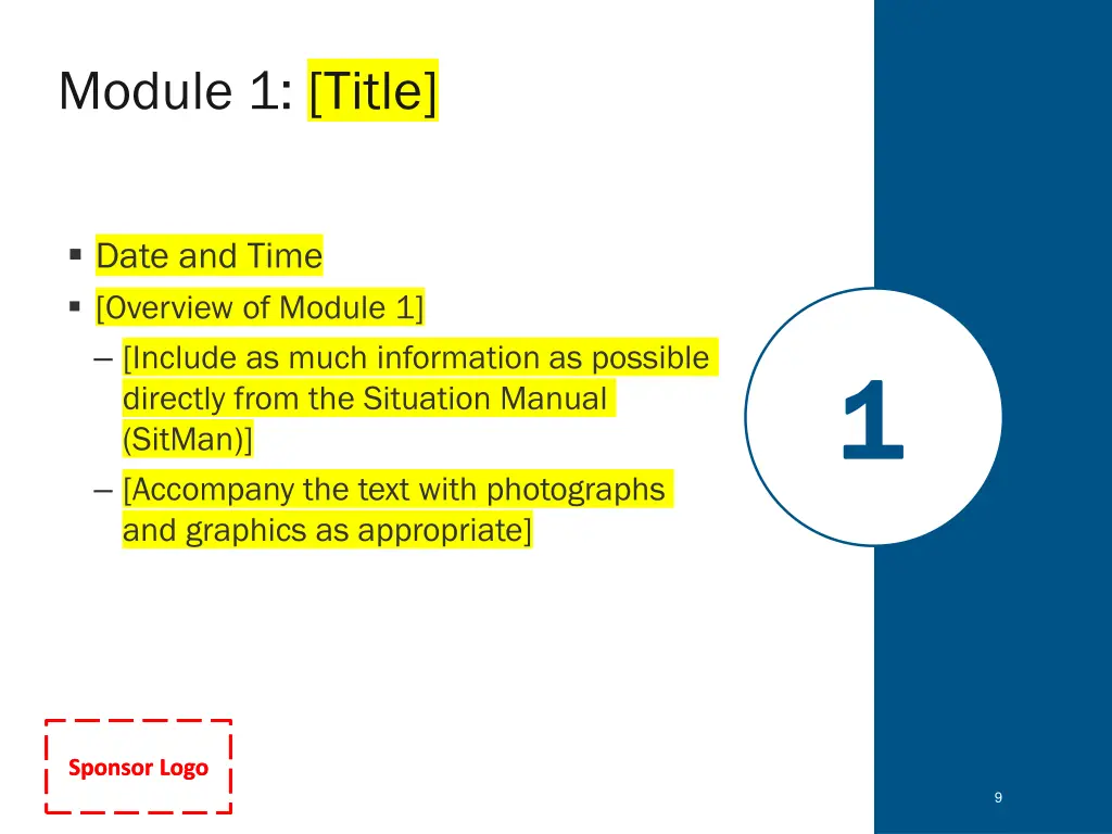 module 1 title