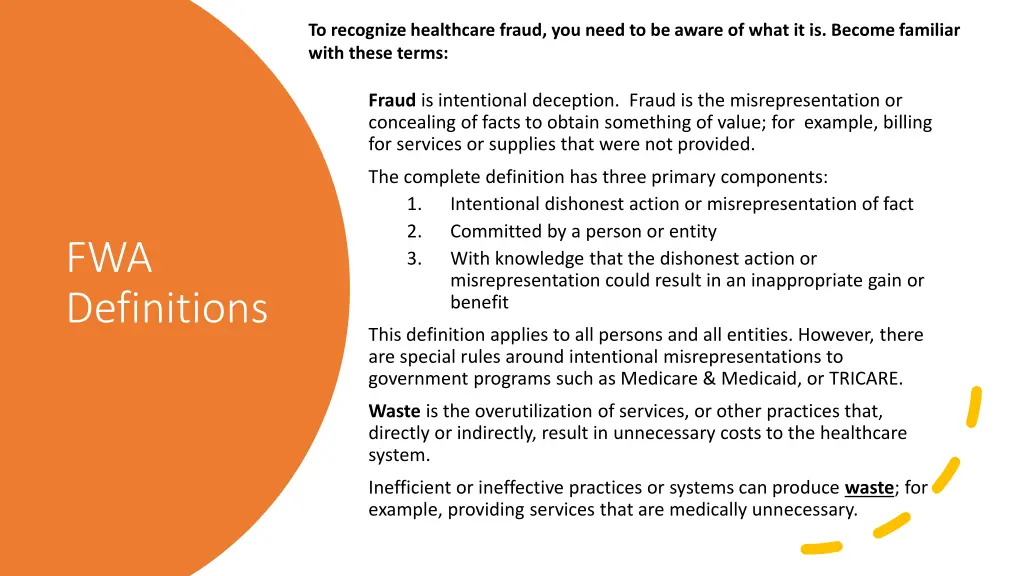 to recognize healthcare fraud you need