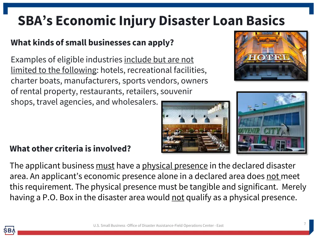 sba s economic injury disaster loan basics 2