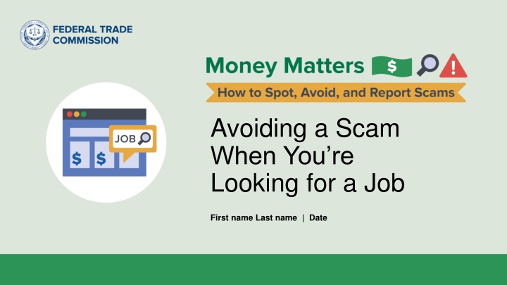 avoiding a scam when you re looking for a job