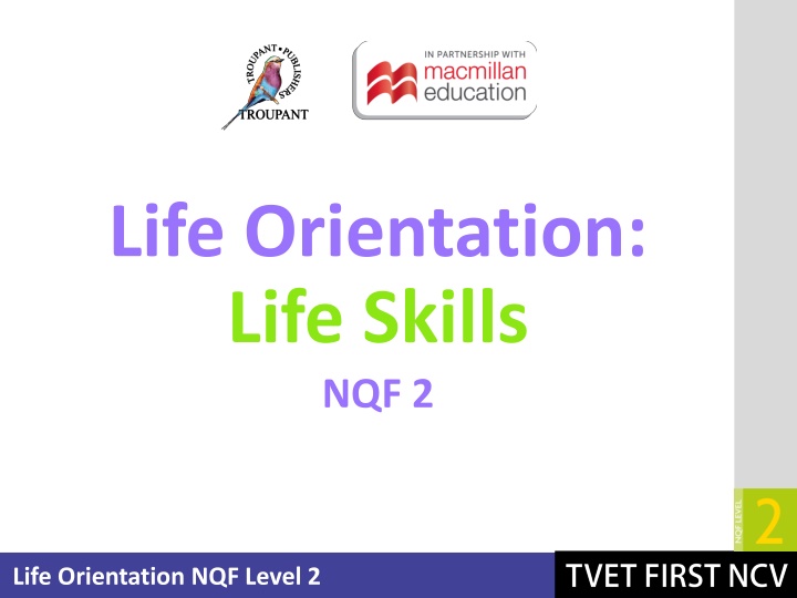 life orientation life skills nqf 2