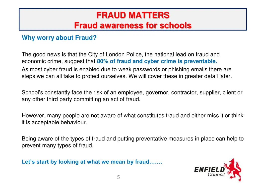 fraud matters fraud awareness for schools 1