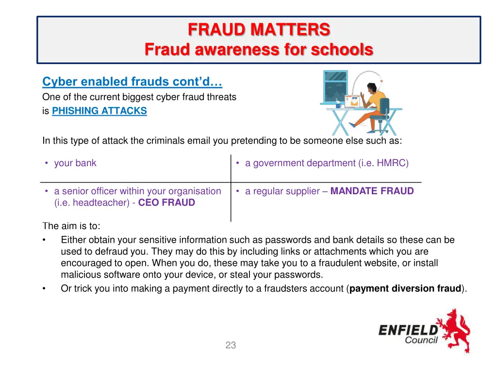 fraud matters fraud awareness for schools 18