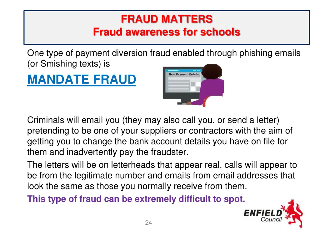 fraud matters fraud awareness for schools 19