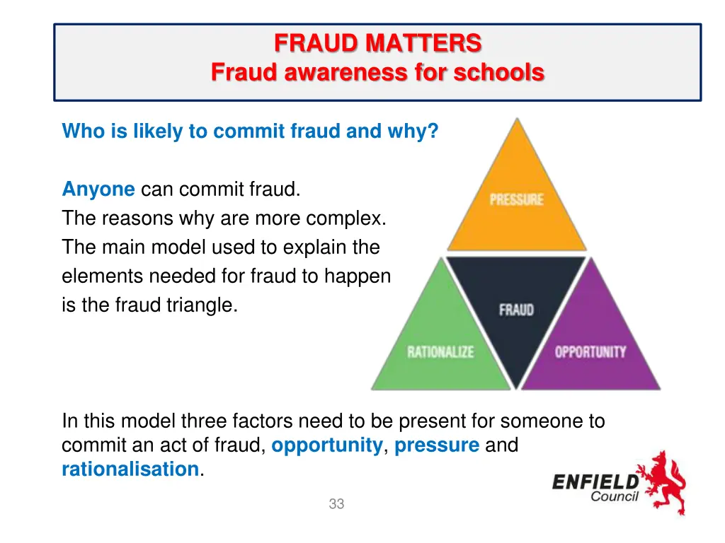 fraud matters fraud awareness for schools 28