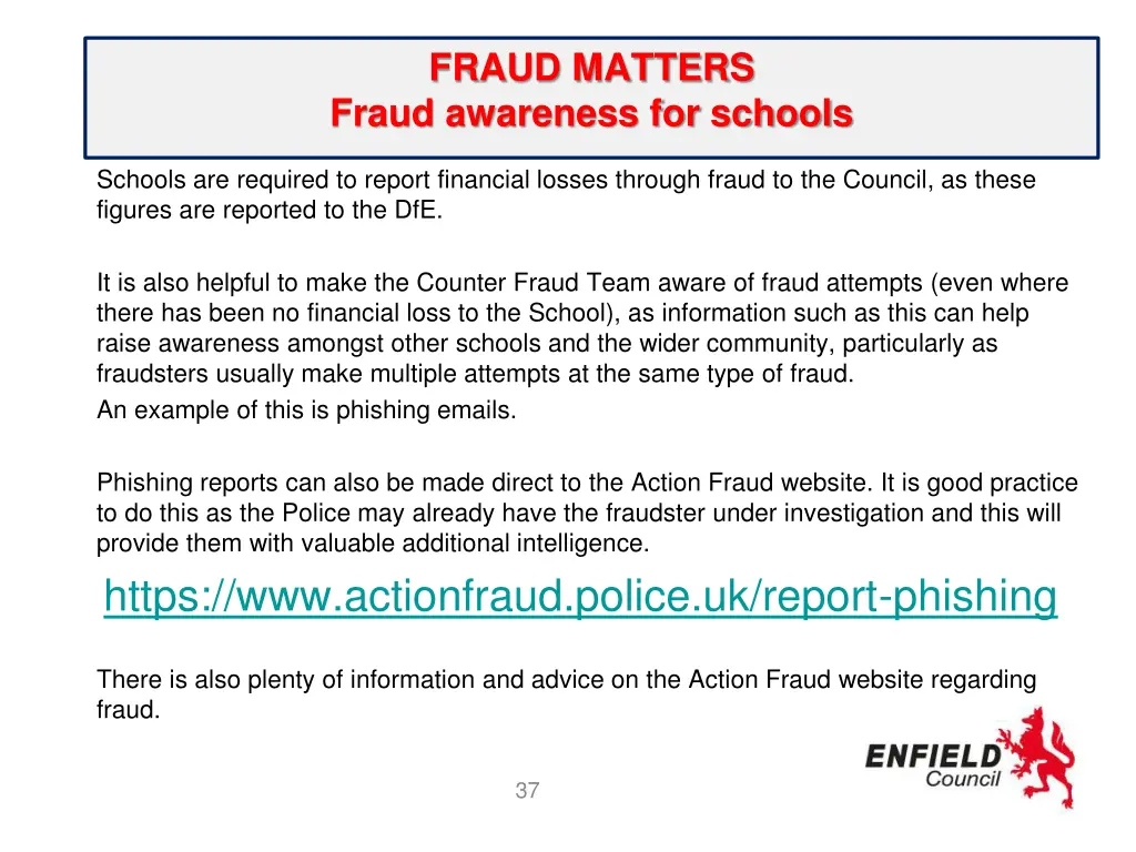 fraud matters fraud awareness for schools 32