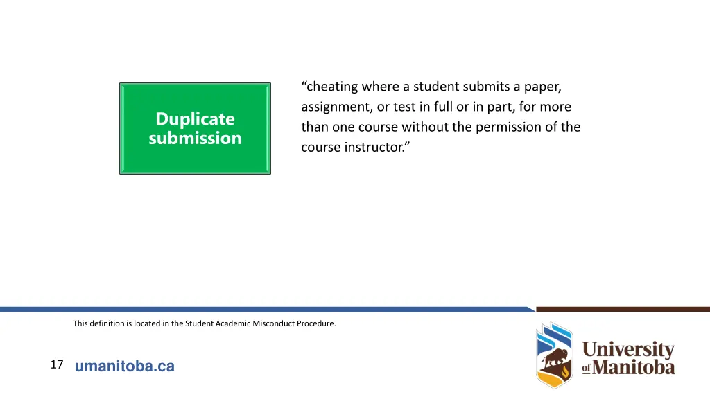 cheating where a student submits a paper