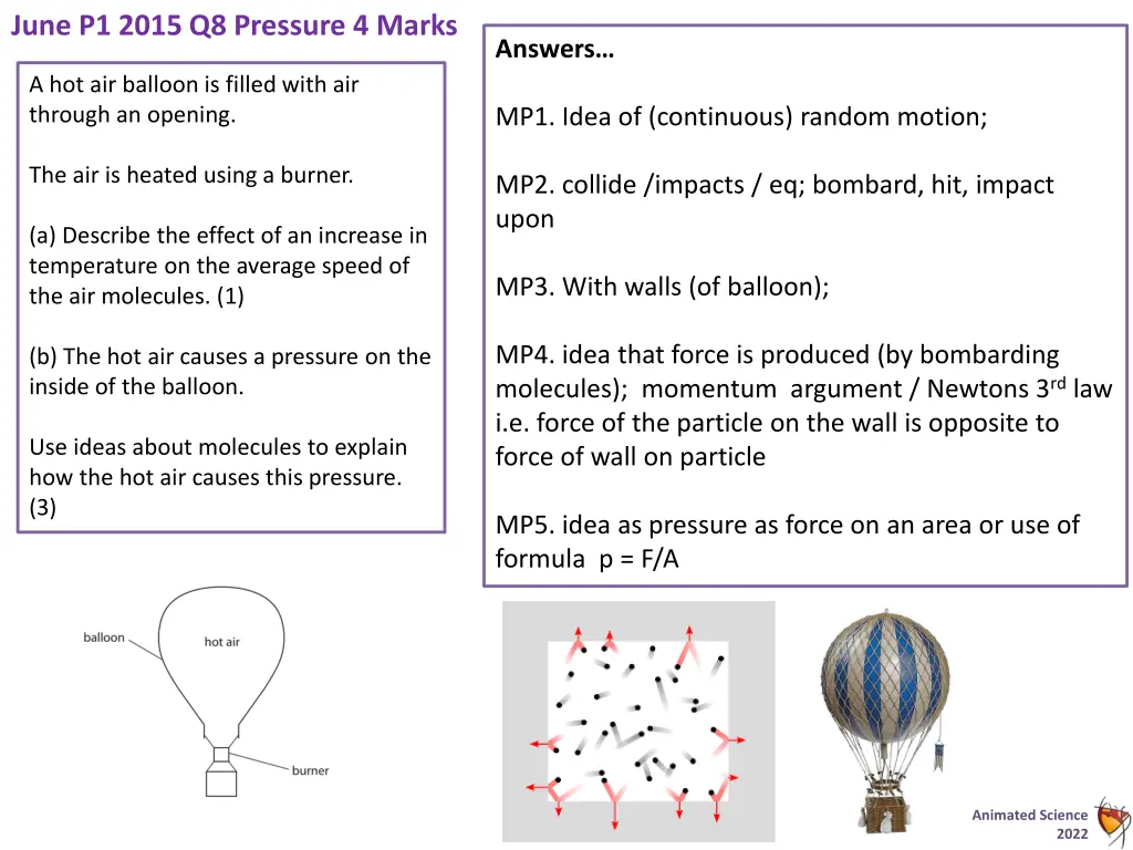 june p1 2015 q8 pressure 4 marks