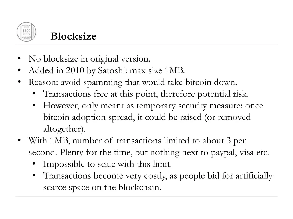 blocksize