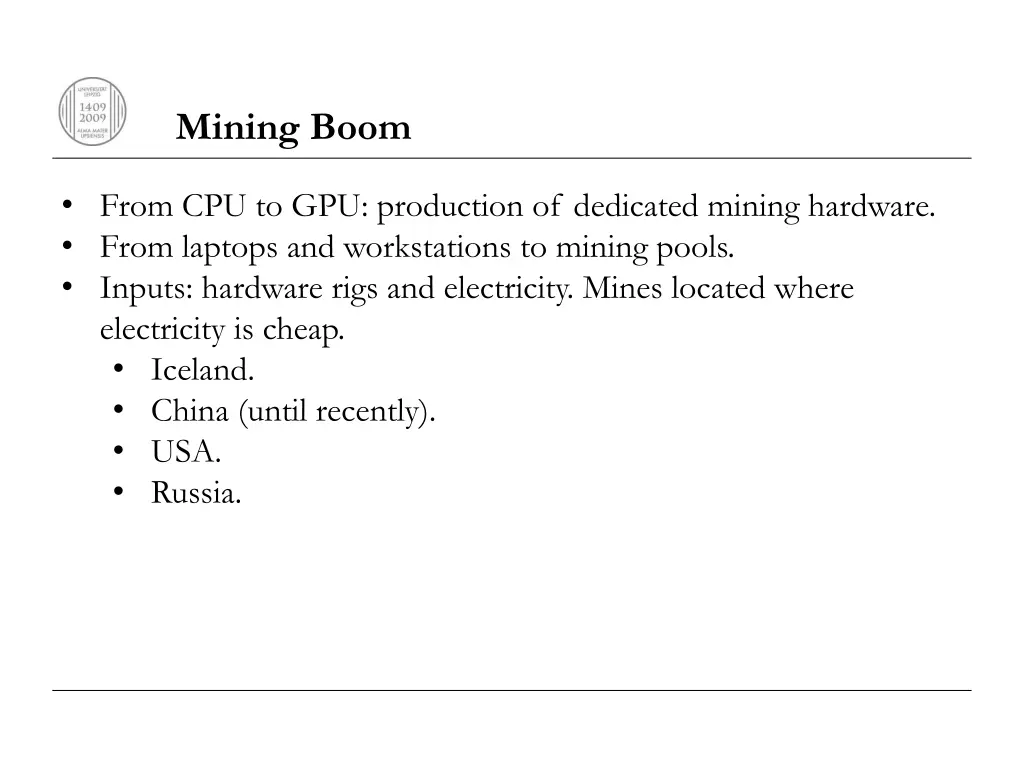 mining boom