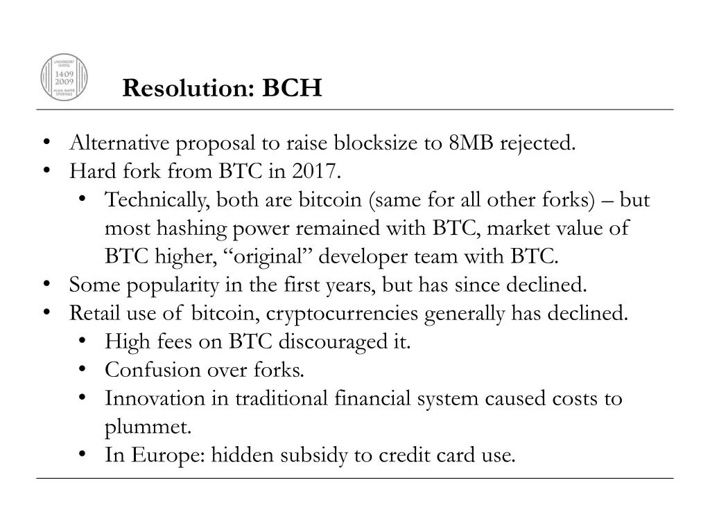 resolution bch