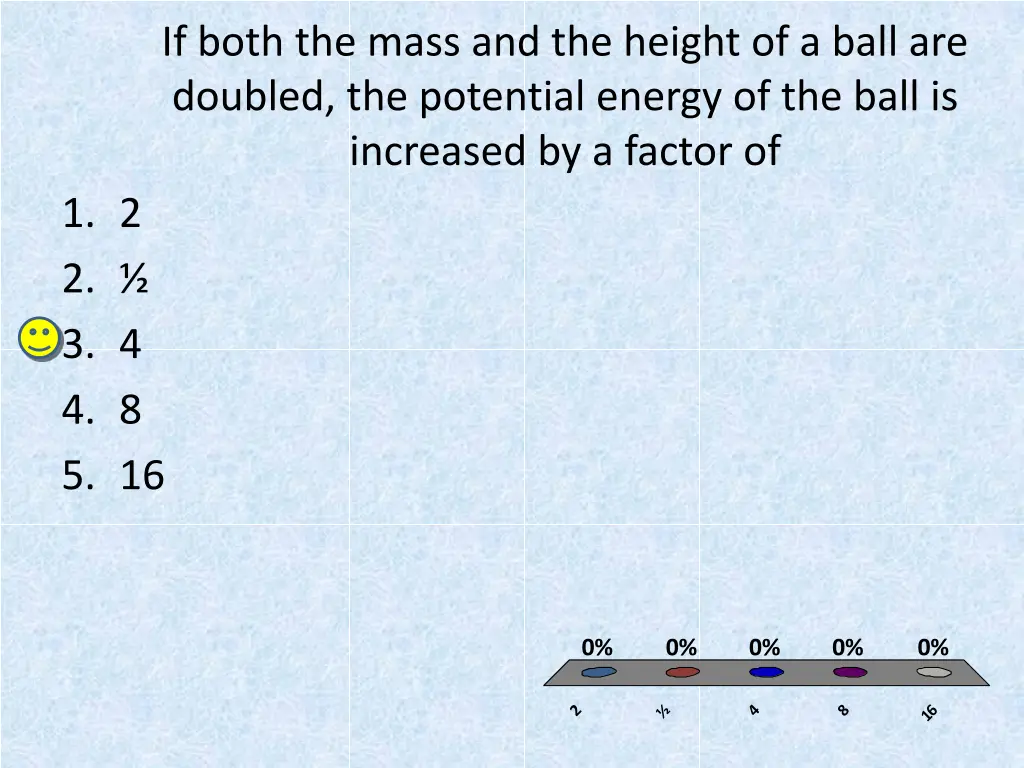 if both the mass and the height of a ball