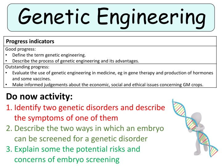 genetic engineering