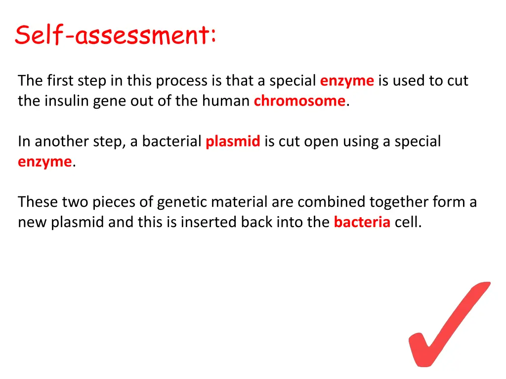 self assessment 2