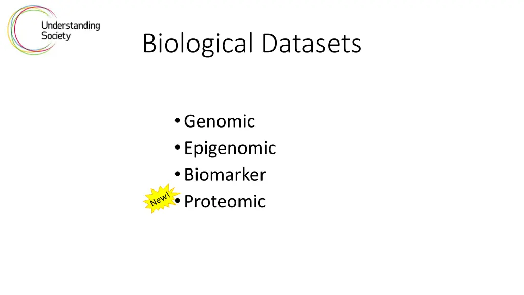 biological datasets 1