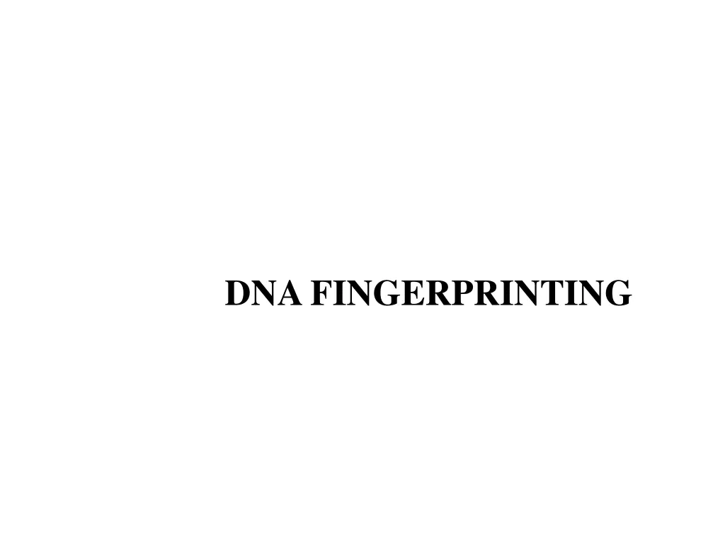 dnafingerprinting