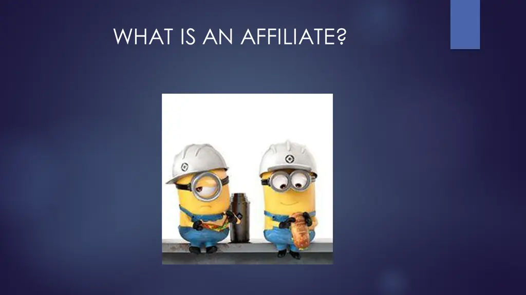 what is an affiliate