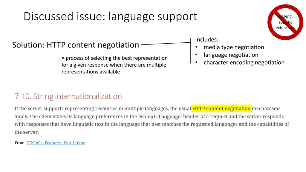 discussed issue language support 1