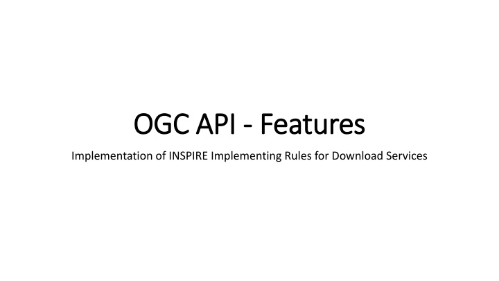 ogc api ogc api features