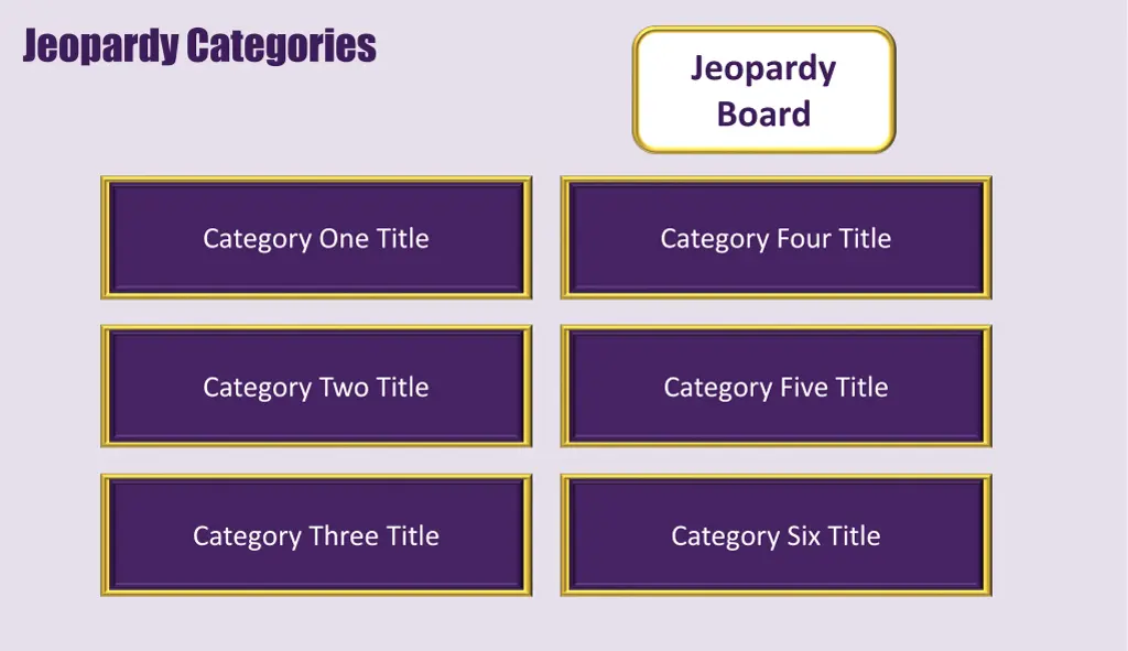 jeopardy categories