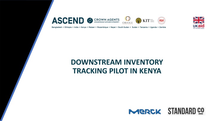 downstream inventory tracking pilot in kenya