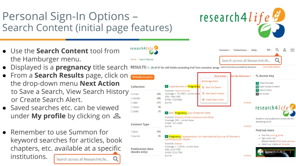 personal sign in options search content initial